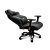 Кресло геймерское, нагрузка до 160 кг, дышащая экокожа c замшеподобными вставками, черный (3 из 9)