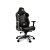 Кресло геймерское, нагрузка до 160 кг, дышащая экокожа c замшеподобными вставками, черный (8 из 9)