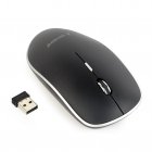 Бездротова оптична миша, USB, 1600 dpi, чорний