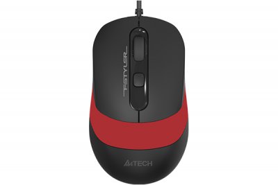Миша дротова Fstyler, USB, 1600 dpi, (червоний) (1 з 5)