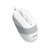 Миша дротова безшумна Fstyler, USB, 1600 dpi, білий (2 из 8)