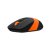Миша бездротова безшумна Fstyler, USB, 2000 dpi, помаранчевий (4 из 6)