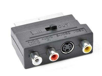 Двонаправлений аудіо-відео адаптер SCART/RCA/S-VIDEO (1 з 2)