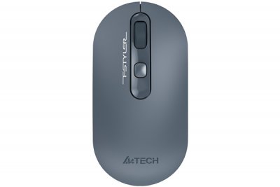 Миша бездротова Fstyler, USB, 2000 dpi, попелясто-синій (1 з 5)