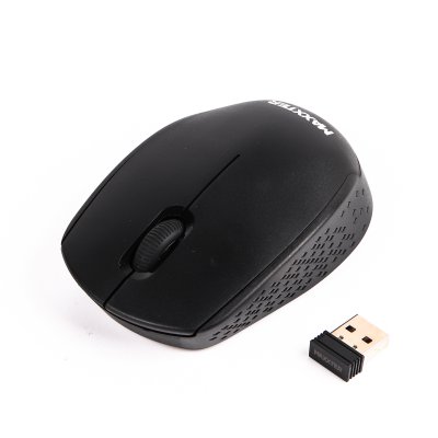 Миша бездротова, USB, 1200 dpi, чорнa (1 з 6)