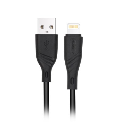 Кабель USB 2.0 А-тато/Lightning, 2 м, 2.4 А (1 з 2)
