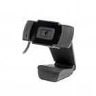 Веб камера USB 2.0, HD 1280x720, Fixed-Focus, черный цвет