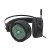 Ігрові навушники з мікрофоном, зелене підсвічування, USB (2 из 5)