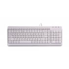 Клавиатура A4tech Fstyler Wired Keyboard USB, White, (US+Ukrainian+Russian)