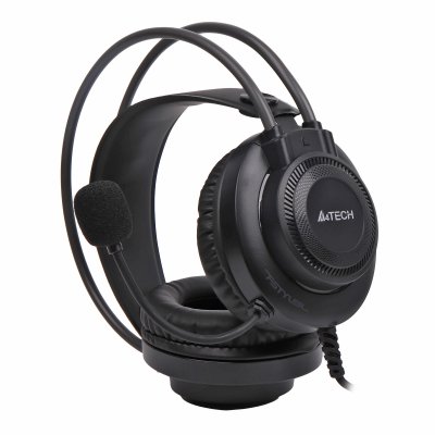 Навушники з мікрофоном, Fstyler AUX 3.5 мм Stereo Headphone, сірий (1 з 5)