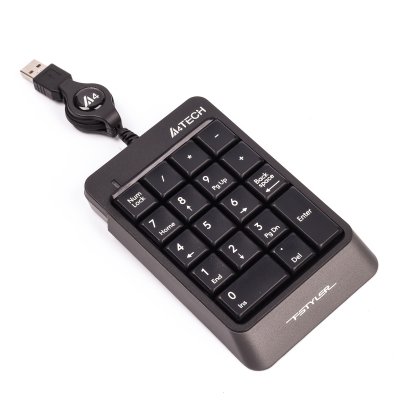 Цифрова клавіатура Fstyler, USB, кабель, що змотується (70 см) (1 з 4)