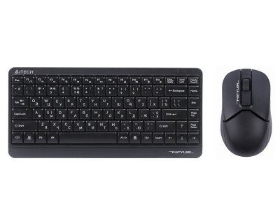 Комплект бездротовий Fstyler клавіатура+миша, чорний, USB (1 з 5)