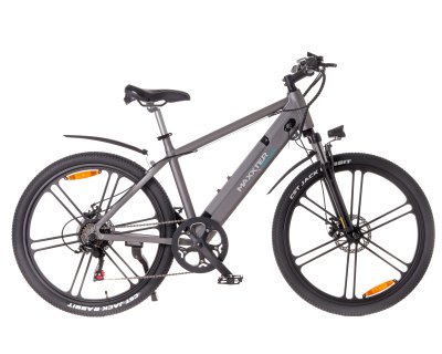 Електричний велосипед, сірий (1 з 9)