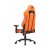 Крісло геймерське, дихаюча екошкіра, сталевий каркас, помаранчевий+чорний (5 из 11)