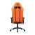 Крісло геймерське, дихаюча екошкіра, сталевий каркас, помаранчевий+чорний (6 из 11)