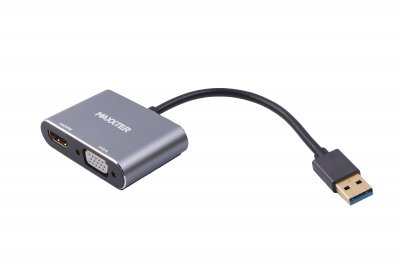 Адаптер-перехідник USB-A на HDMI/VGA (1 з 4)