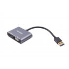 Адаптер-перехідник USB-A на HDMI/VGA