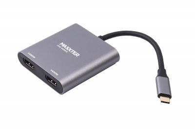 Адаптер-перехідник USB-C на 2 HDMI (2 незалежних екрани) (1 з 4)