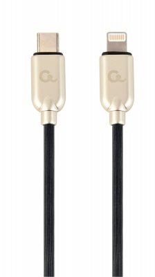 Кабель USB 2.0 Power Delivery (PD) 18 Вт, C-тато/Lightning, 1 м, преміум (1 з 2)