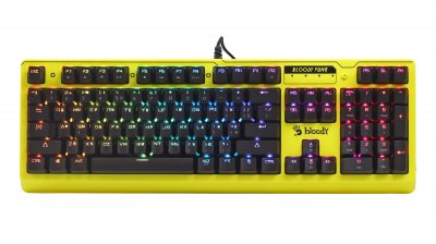 Клавіатура механічна ігрова, LK Blue Sw, USB, RGB-підсвічування (1 з 8)