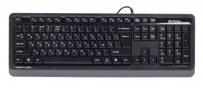 Клавіатура Fstyler Sleek MMedia Comfort, USB, сірий (1 з 4)