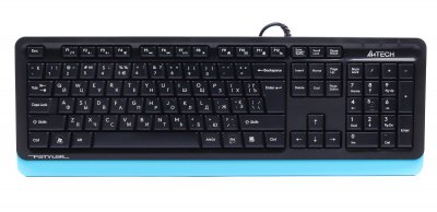 Клавіатура Fstyler Sleek MMedia Comfort, USB, синій (1 з 4)