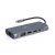 Док станція USB-C 7-в-1 (концентратор 3.0/HDMI/VGA/PD/картридер/LAN/стереозвук), сірий (2 из 4)