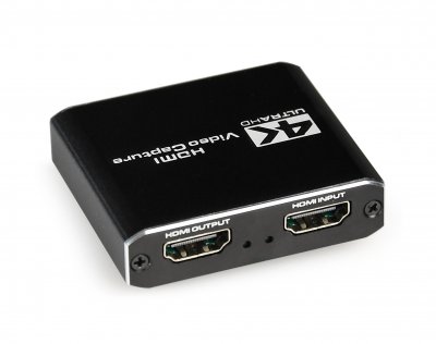 USB адаптер захоплення HDMI-сигналу, 4K, наскрізний HDMI (1 з 4)