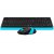 Комплект бездротовий Fstyler клавіатура+миша, чорно-синій, USB (2 из 4)