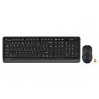 Комплект бездротовий Fstyler клавіатура+миша, чорний, USB