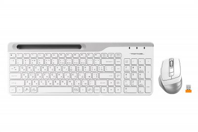 Комплект бездротовий Fstyler клавіатура+миша (FB35C+FBK25), Icy White, USB (1 з 5)