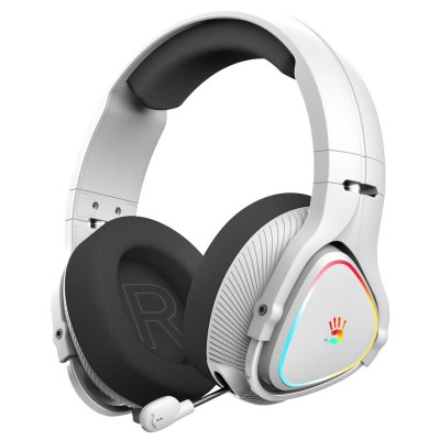 Ігрові навушники з мікрофоном, RGB, Bluetooth + 2.4GHz + 3.5 jack (1 з 6)
