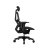 Крісло геймерське ергономічне, дихаючий текстиль, алюмінієвий каркас, чорний (4 из 6)