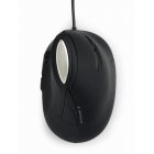 Оптична ергономічна миша, USB інтерфейс, 3200 dpi, чорний