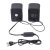 Колонки акустичні, пластиковий корпус, 6 Вт, USB живлення, RGB підсвічування, чорний (4 из 5)