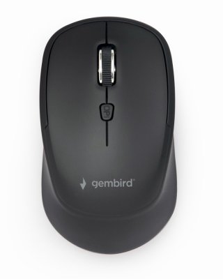 Бездротова оптична миша, USB, 1600 dpi, чорна (1 з 4)