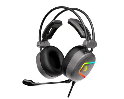 Ігрові навушники з мікрофоном, 7.1 віртуальний звук, RGB підсвічування, USB (1 з 6)