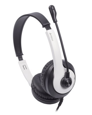 Гарнітура Fstyler USB Stereo Headphone, чорний + білий (1 з 5)