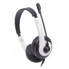 Гарнітура Fstyler USB Stereo Headphone, чорний + білий