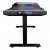 Стіл для геймера, ергономічний дизайн, USB 3.0/Type-C/Audio хаб, RGB підсвічування, електричне регулювання висоти (3 из 8)
