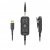 Ігрові навушники з мікрофоном, 7.1 віртуальний звук, USB + 4-Pin 3.5 mm (6 из 7)