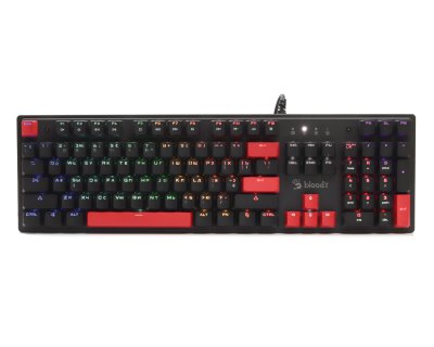 Клавіатура механічна ігрова, USB, RGB підсвічування, BLMS Switch Red Switch (1 з 8)