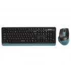 Комплект бездротовий Fstyler клавіатура+миша, чорно-синій, USB