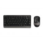 Комплект бездротовий Fstyler клавіатура+миша, чорно-сірий, USB