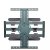 Настінний поворотний кронштейн 40” - 80” (до 50 кг) (2 из 14)