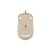 Миша дротова Fstyler, біле підсвічування, USB, 1600 dpi, бежевий (10 из 11)