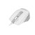 Миша дротова безшумна Fstyler, USB, 2400 dpi, білий+сірий (2 из 9)