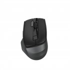 Миша бездротова безшумна Fstyler, USB, 2000 dpi, чорний+сірий