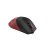 Миша бездротова безшумна Fstyler, USB, 2000 dpi, чорний+червоний (3 из 9)