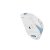 Миша бездротова безшумна Fstyler, USB, 2000 dpi, білий+блакитний (7 из 9)